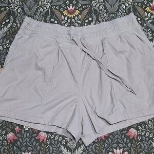 Women's Gray Casual Shorts